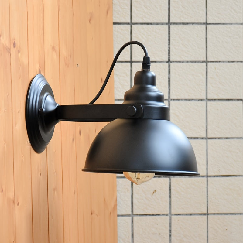 Industrial Vintage Wall Light – Retro Metal Sconce Lamp for Stylish Home Décor