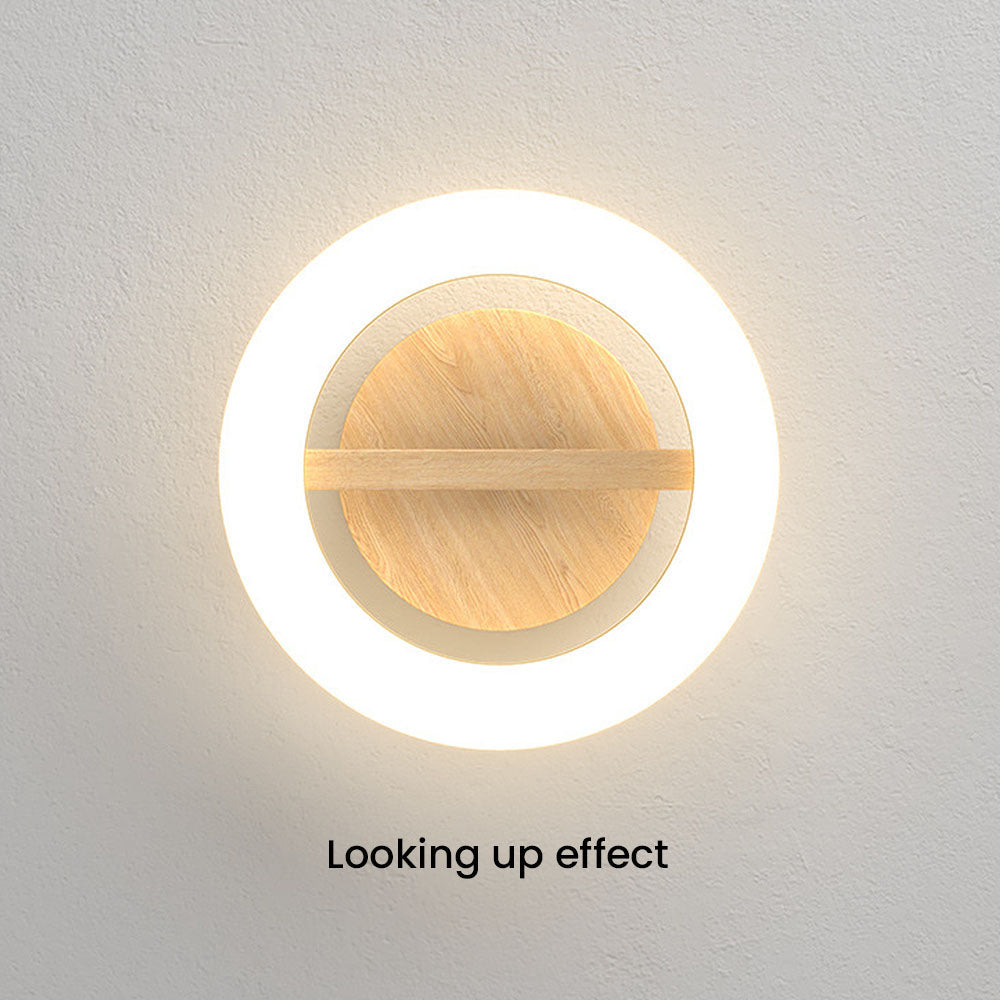 Modern Acrylic Round LED Ceiling Light for Hallways, Entryways & Entrances