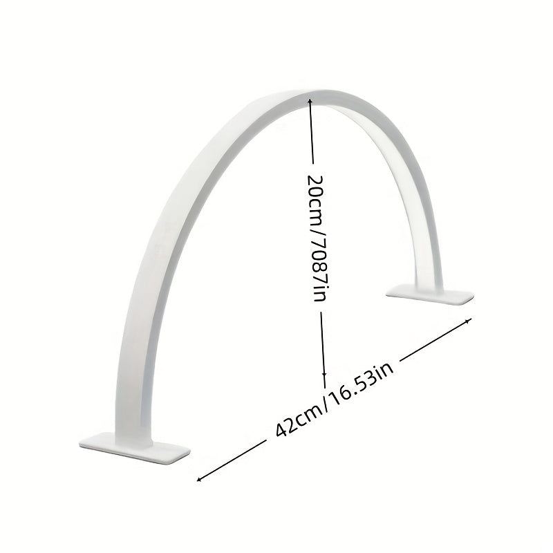 Crescent Moon LED Desk Lamp – Adjustable USB-Powered Metal Light for Stylish Illumination