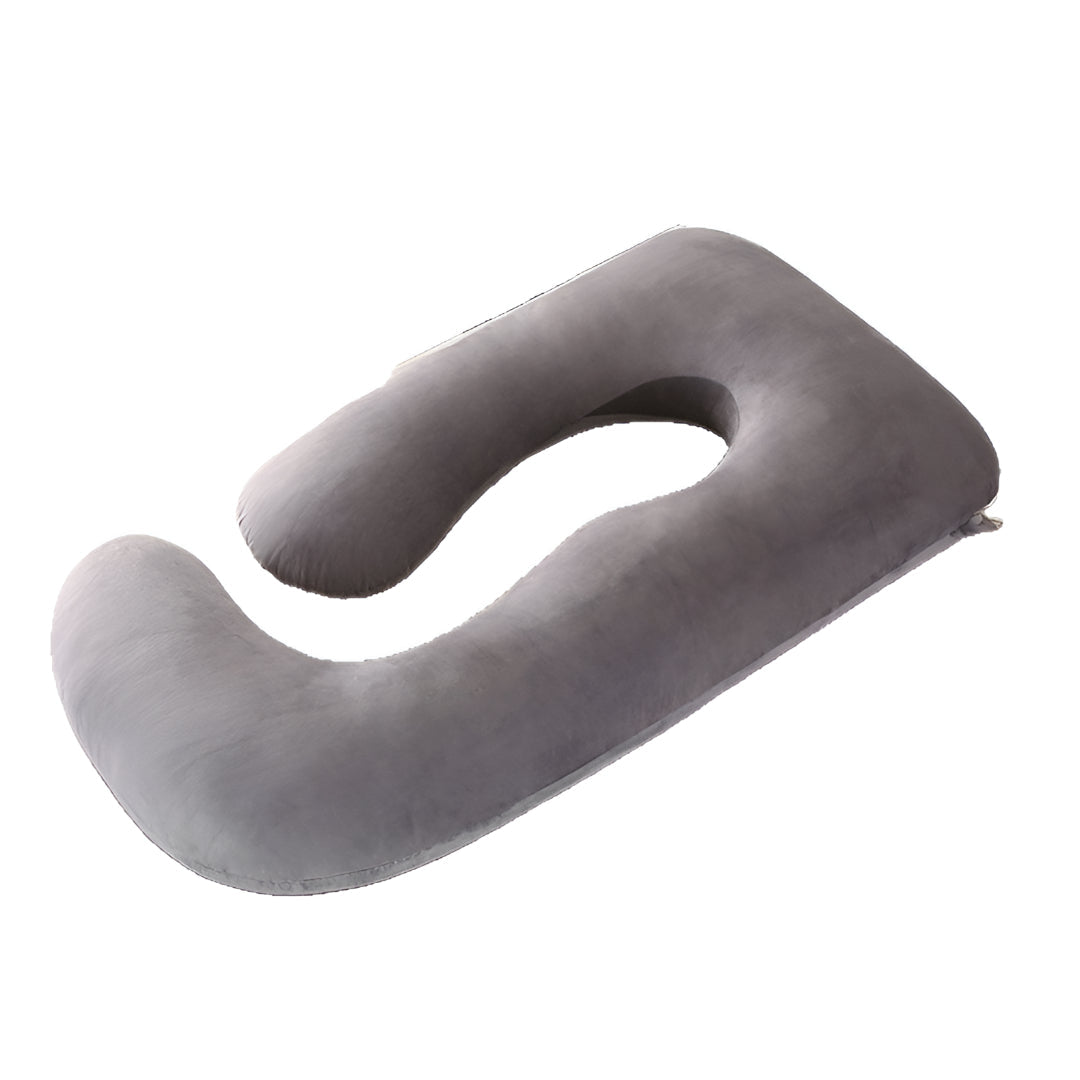 U-Shaped Pregnancy Body Pillow for Full-Body Sleeping Support