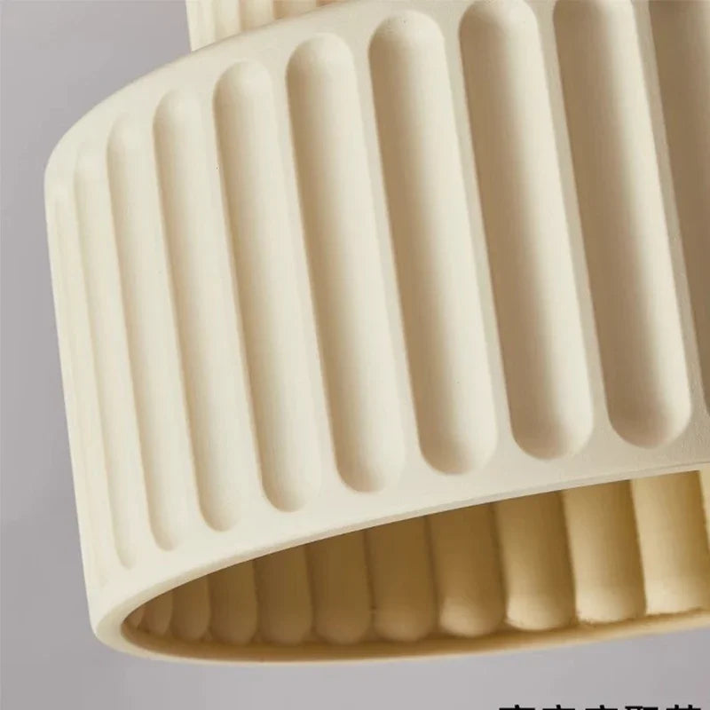 Nordic Ripple Ceiling Light | Sculptural Design with Soft, Ambient Illumination