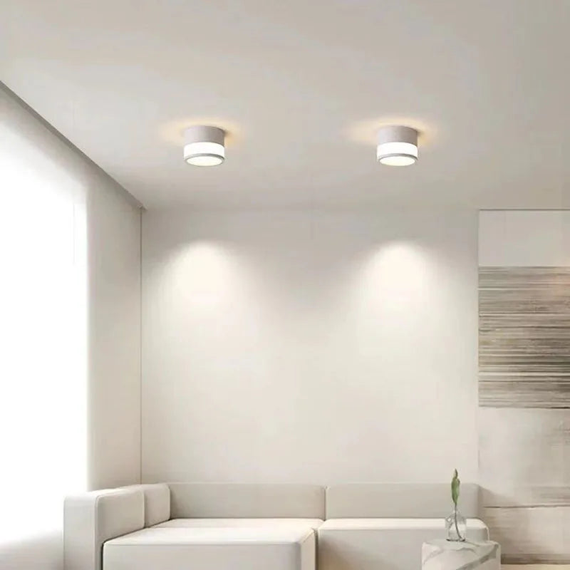 Modern Nordic Surface-Mounted LED Downlight – 9W/15W Ceiling Light