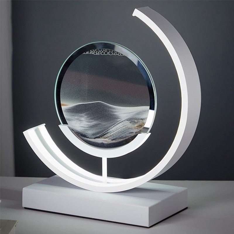 Sandlight | Quicksand-Inspired LED Table Lamp