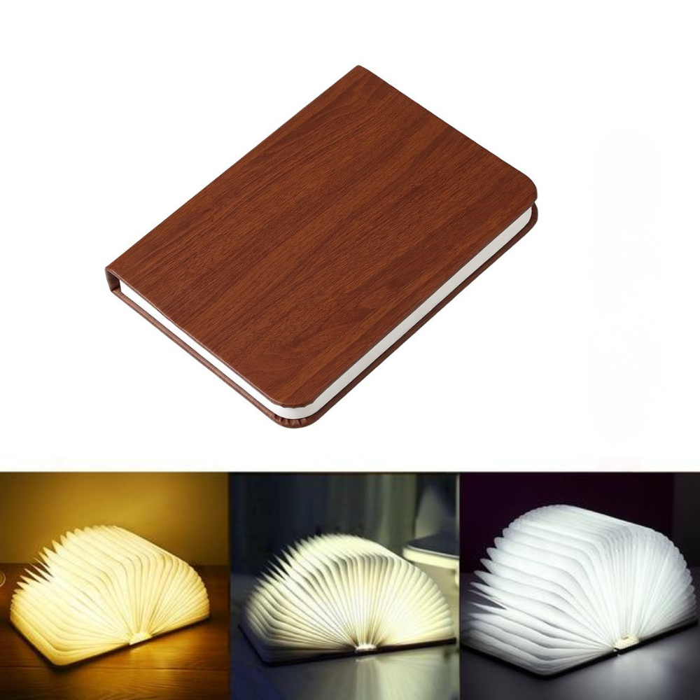 Lumibook 360° Foldable Rechargeable Table Lamp | Portable LED Light