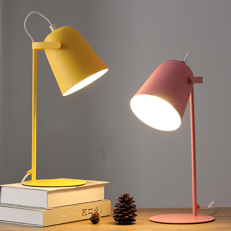Nordic Metal LED Desk Lamp | Minimalist Reading and Study Light
