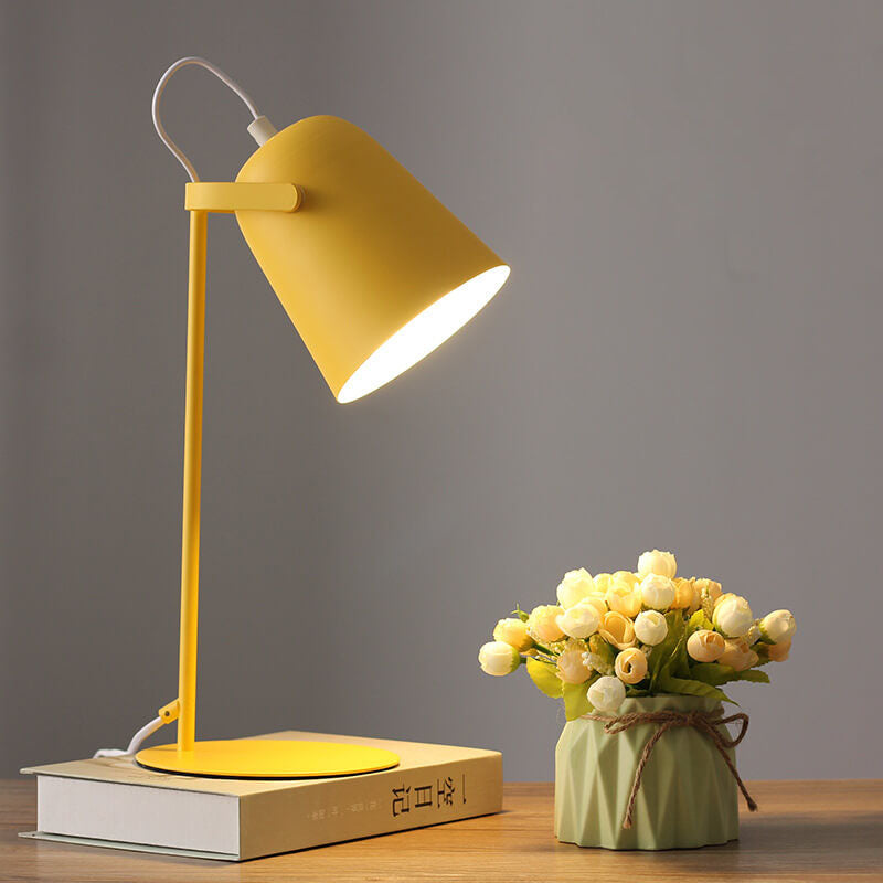 Nordic Metal LED Desk Lamp | Minimalist Reading and Study Light