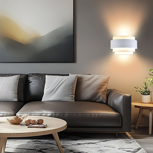 Modern Up & Down Metal Wall Sconce | Stylish Indoor Lighting Fixture