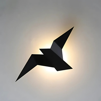 Origami Wall Lamp – Unique Modern Indoor LED Sconce