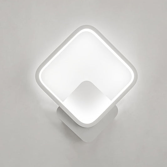 Modern Square LED Wall Light | Sleek Minimalist Geometric Design Fixture