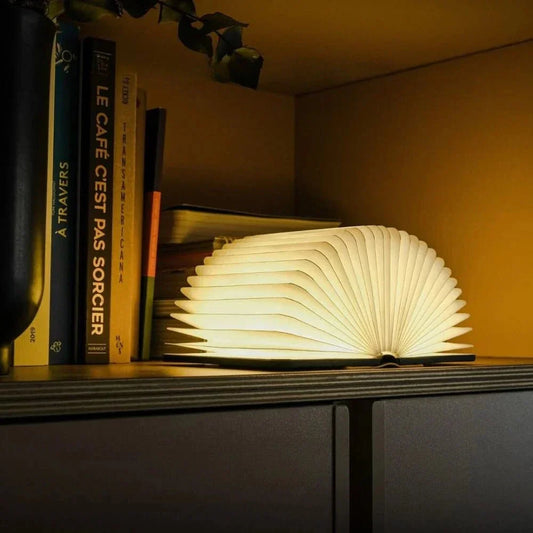 Lumibook 360° Foldable Rechargeable Table Lamp | Portable LED Light
