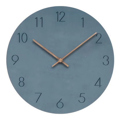 Nork Minimalist Wall Clock – Contemporary Wooden Design