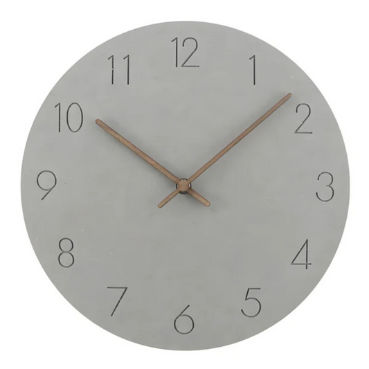 Nork Minimalist Wall Clock – Contemporary Wooden Design