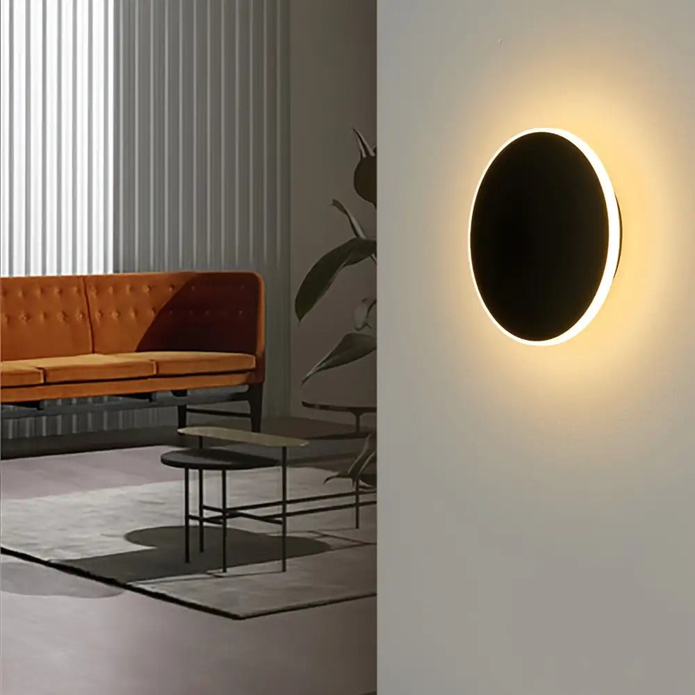 Minimalist Round LED Wall Light – Modern Nordic Style and Elegant Illumination