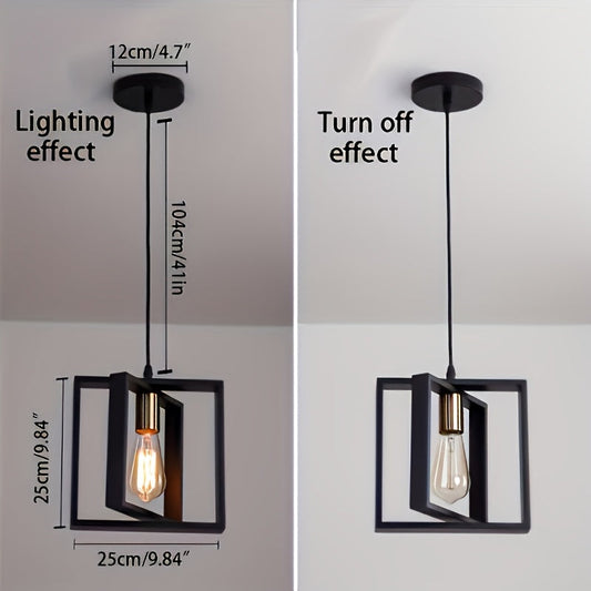 Modern Minimalist Industrial Pendant Ceiling Light