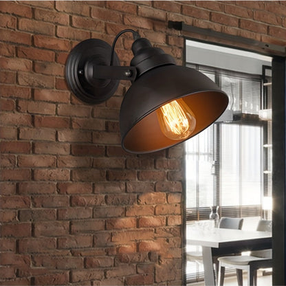 Industrial Vintage Wall Light – Retro Metal Sconce Lamp for Stylish Home Décor