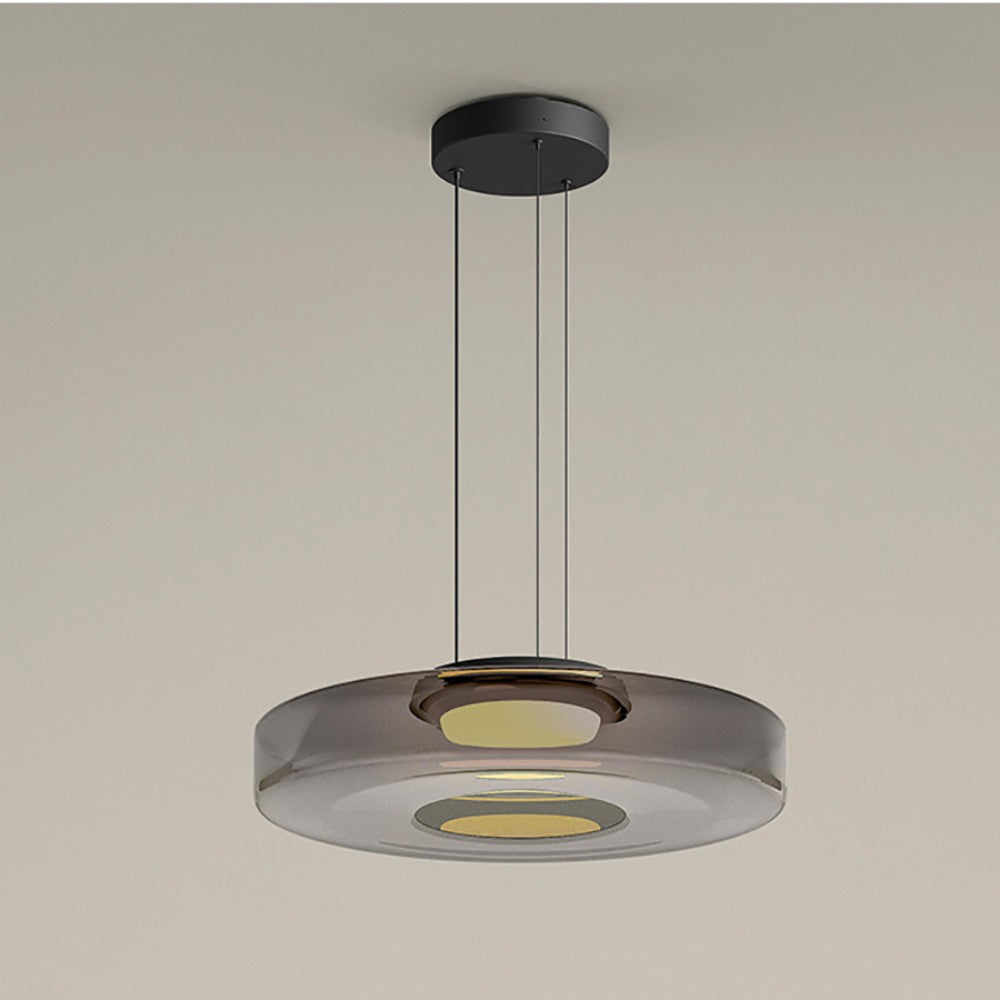 Bauhaus-Style Glass Pendant Lamp | Elegant Hanging Light