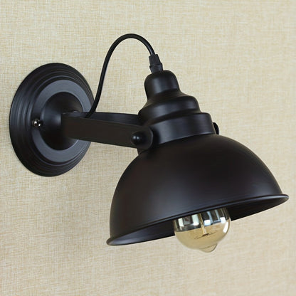 Industrial Vintage Wall Light – Retro Metal Sconce Lamp for Stylish Home Décor