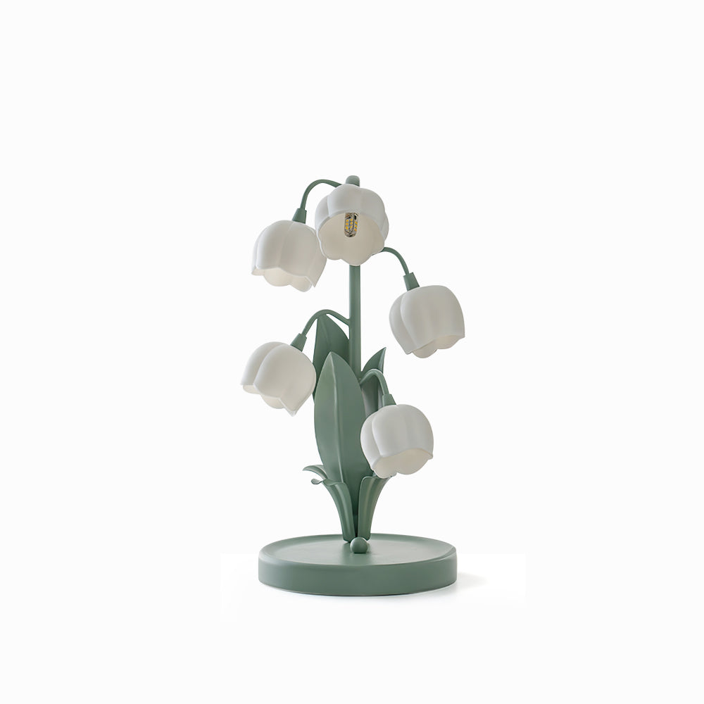 Bell Orchid Table Lamp | Elegant Floral Accent Light for Indoor Spaces