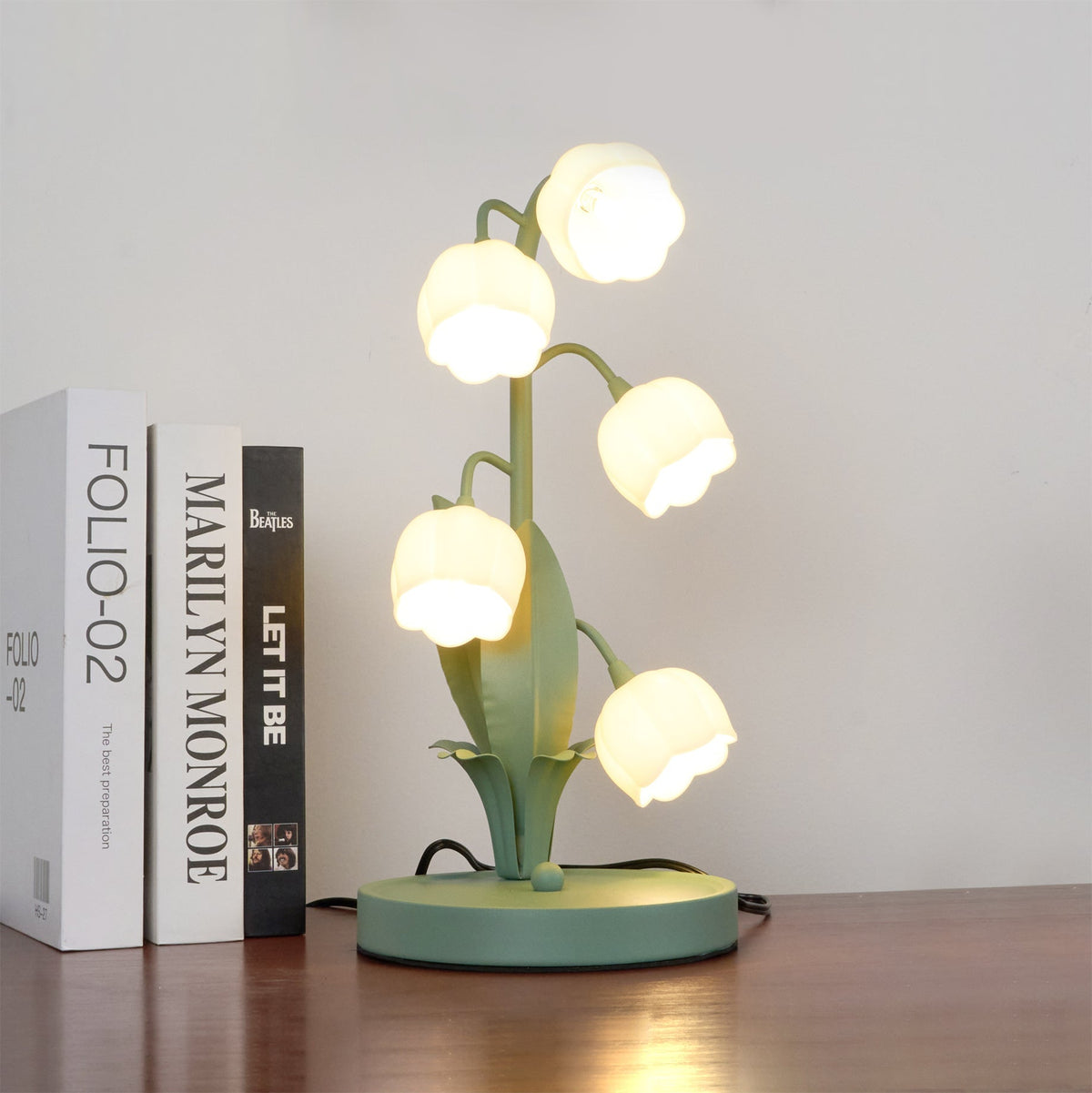 Bell Orchid Table Lamp | Elegant Floral Accent Light for Indoor Spaces