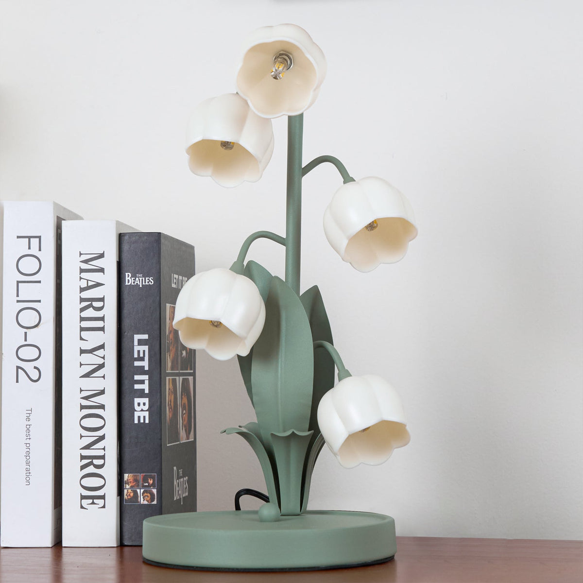 Bell Orchid Table Lamp | Elegant Floral Accent Light for Indoor Spaces