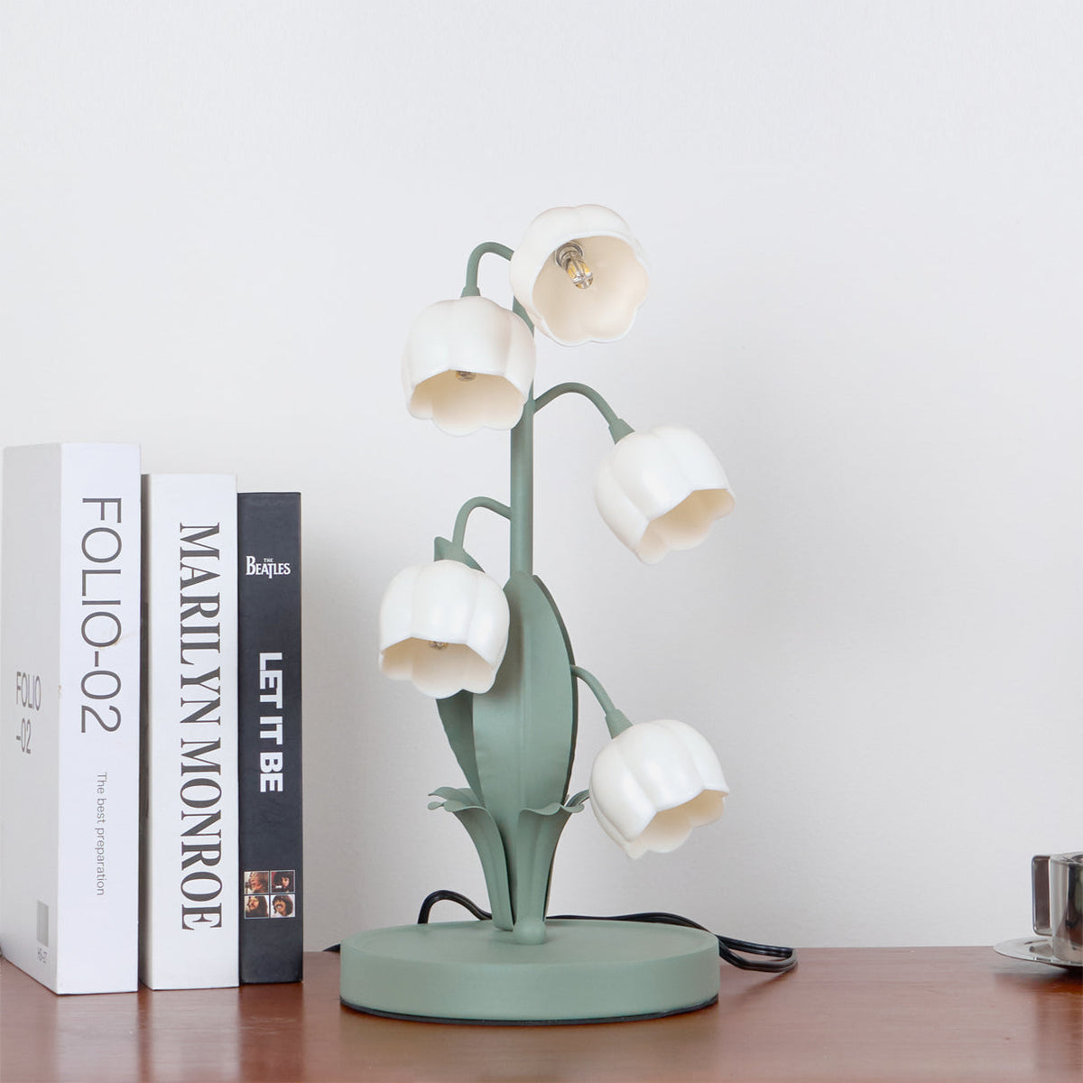 Bell Orchid Table Lamp | Elegant Floral Accent Light for Indoor Spaces