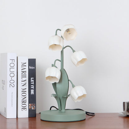 Bell Orchid Table Lamp | Elegant Floral Accent Light for Indoor Spaces