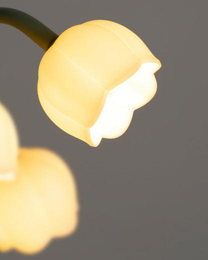Bell Orchid Table Lamp | Elegant Floral Accent Light for Indoor Spaces