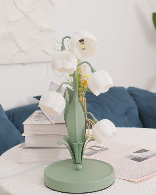 Bell Orchid Table Lamp | Elegant Floral Accent Light for Indoor Spaces