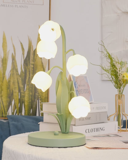 Bell Orchid Table Lamp | Elegant Floral Accent Light for Indoor Spaces