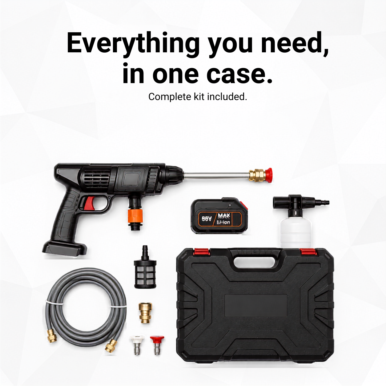 Simplore™ Cordless Pressure Washer Gun