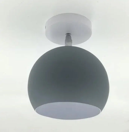 Nordic Macaron Ceiling Light | Modern Round Aluminum Pendant Lamp