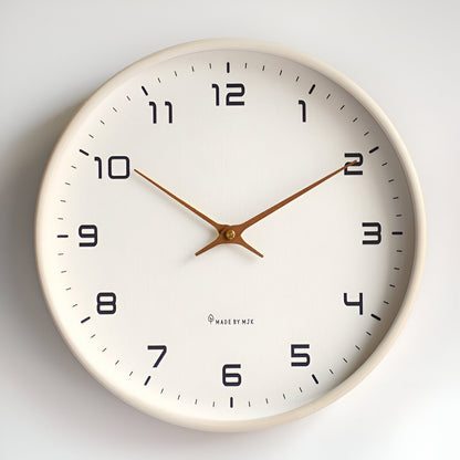 Nordic Wall Clock – Minimalist Wooden Frame Design