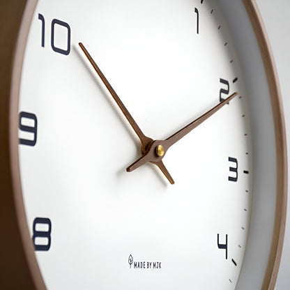 Nordic Wall Clock – Minimalist Wooden Frame Design