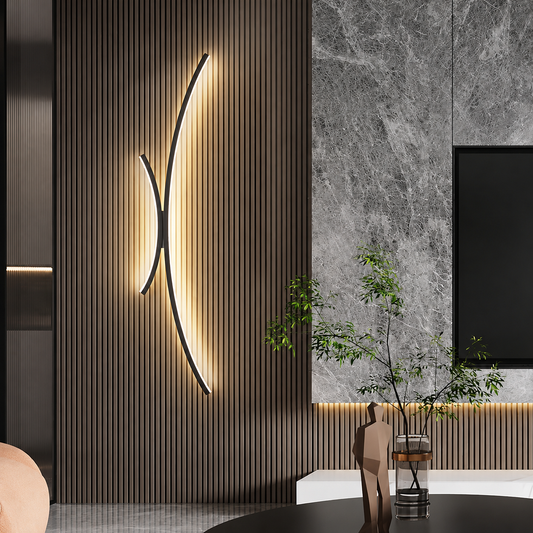 Modern LED Linear Wall Sconce – Stylish Lighting for Bathrooms, Living Rooms & Dining Areas