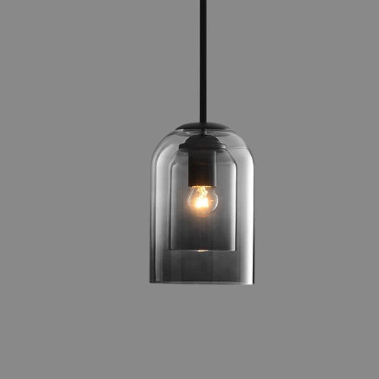Modern Nordic Glass Pendant Light – Elegant Hanging Lamp