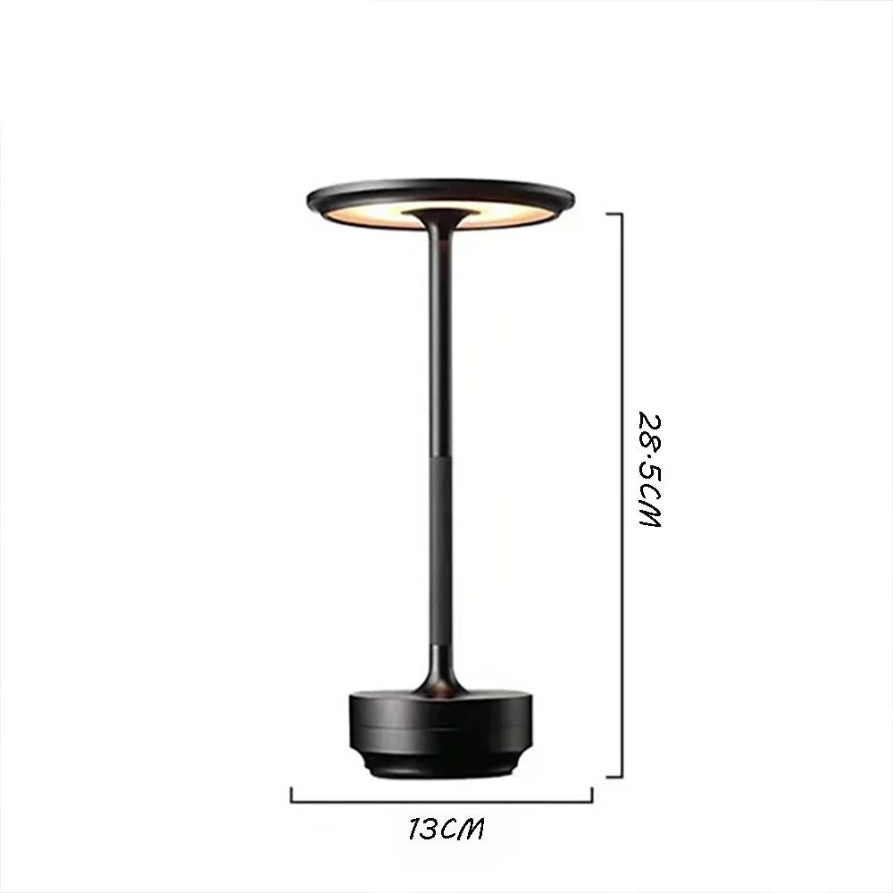 Rechargeable Touch LED Desk Lamp – Dimmable Table Light with Touch Control
