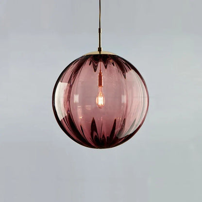 Nordic Modern Glass Ball Pendant Light – Elegant Illumination for Any Space