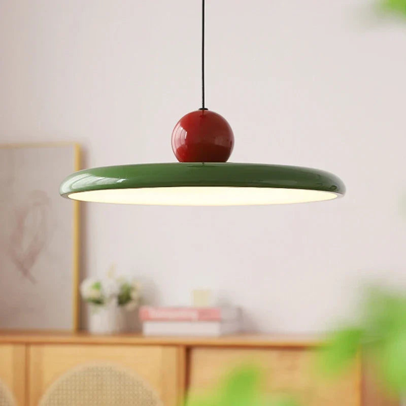 Nordic Flying Saucer Pendant Light | Modern LED Cream-Style Ceiling Lamp