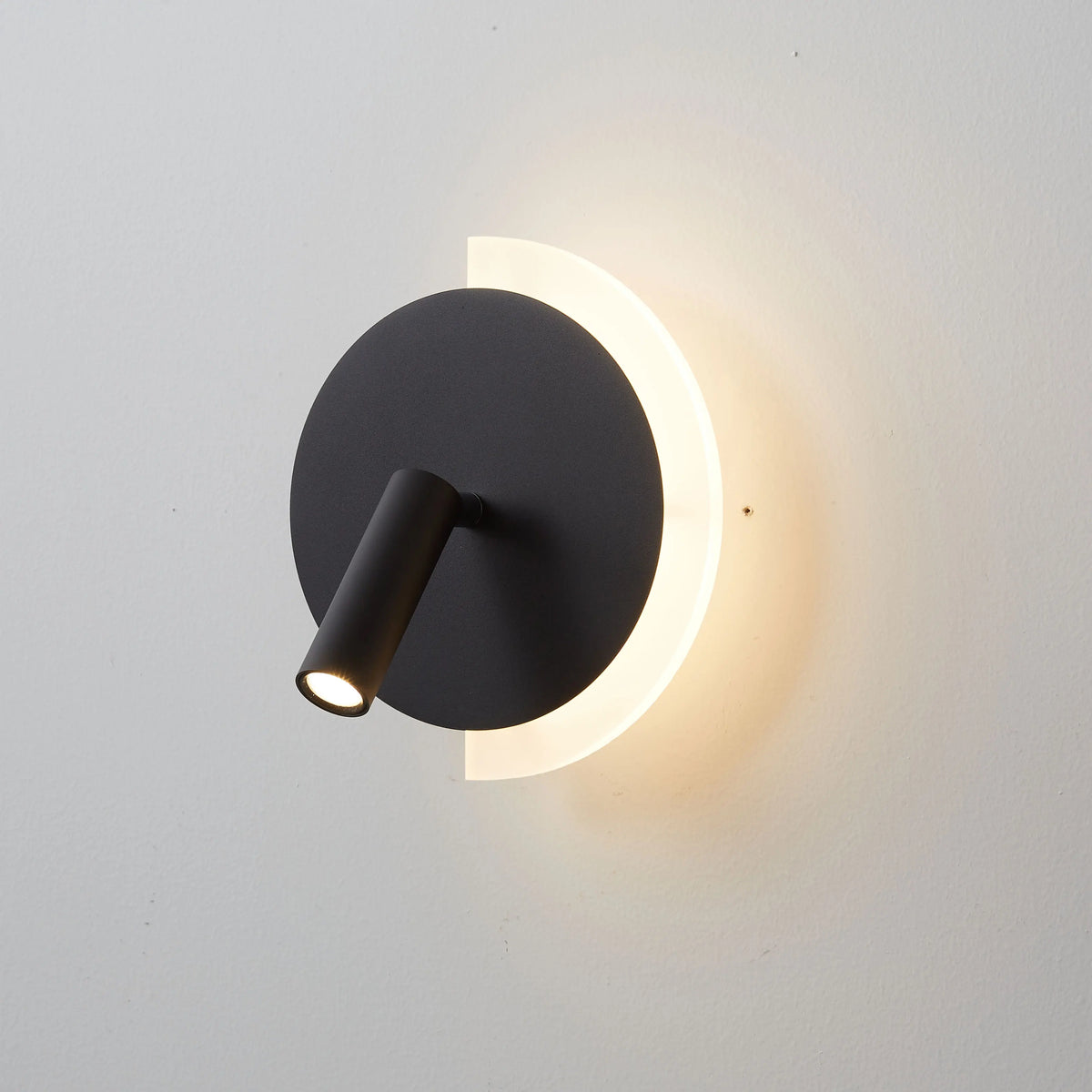LunaSpot Modern LED Wall Light | Stylish Bedside Reading Lamp