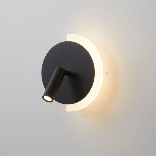 LunaSpot Modern LED Wall Light | Stylish Bedside Reading Lamp