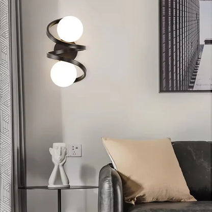 Astra Wall Light | Sleek Modern Dual-Globe LED Design