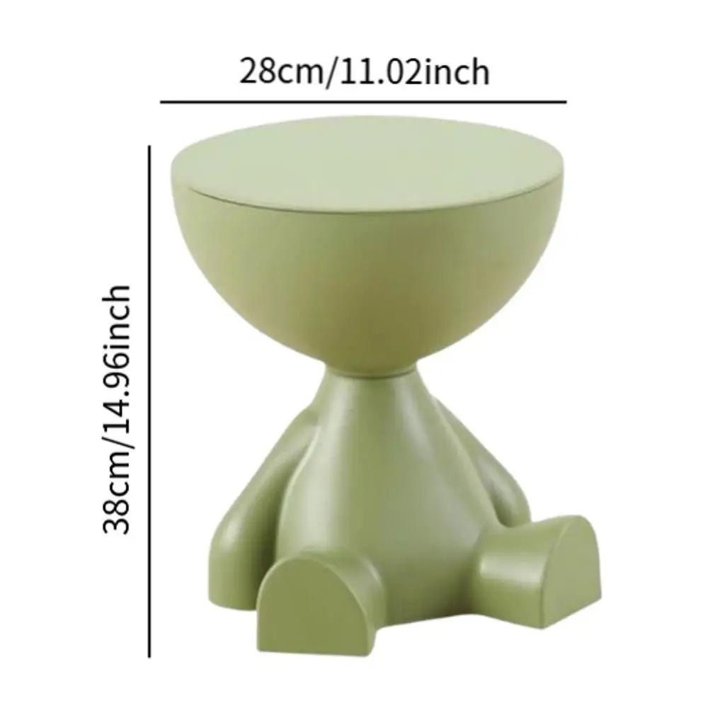 Cartoon Bear Side Table | Playful Modern Coffee Table for Living Room Decor