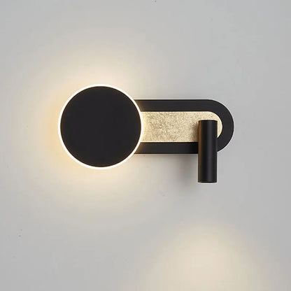 HaloBeam Wall Light | Modern Nordic Dual-LED Design