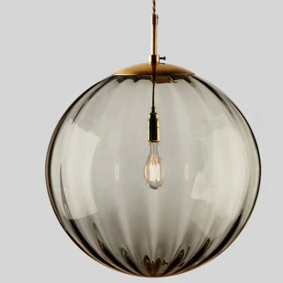 Nordic Modern Glass Ball Pendant Light – Elegant Illumination for Any Space