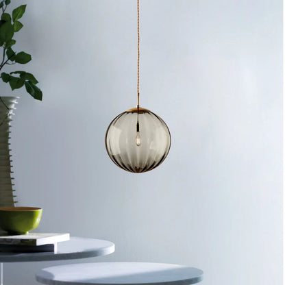 Nordic Modern Glass Ball Pendant Light – Elegant Illumination for Any Space