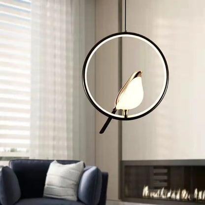 Magpie Pendant Light – Nordic-Inspired LED Bird Design