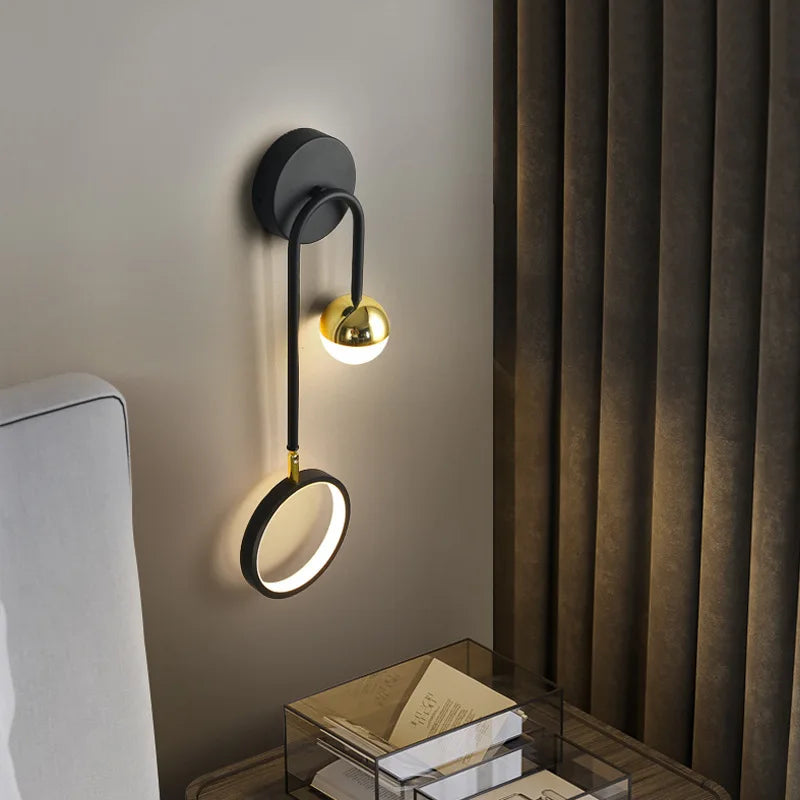 Orbis Wall Light – Modern Nordic LED Lighting Design