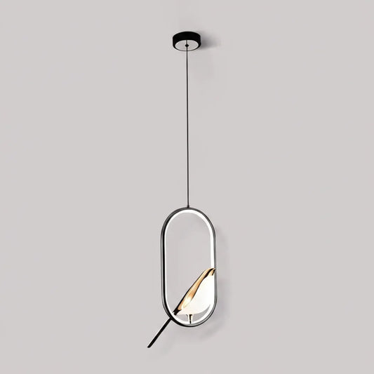 Magpie Pendant Light – Nordic-Inspired LED Bird Design