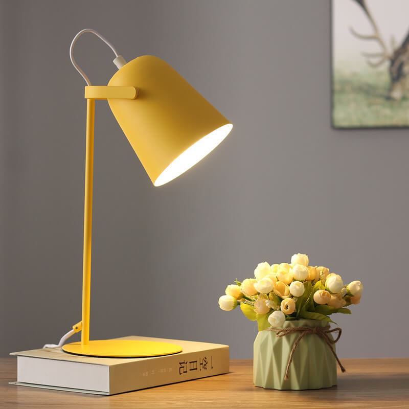 Nordic Metal LED Desk Lamp | Minimalist Reading and Study Light