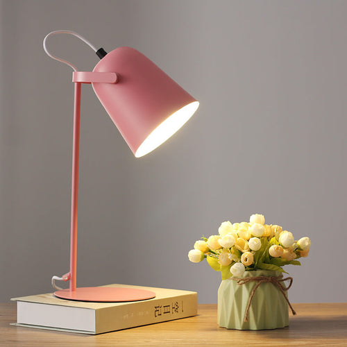 Nordic Metal LED Desk Lamp | Minimalist Reading and Study Light